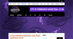 Desktop Screenshot of cityofedinburghbasketball.net